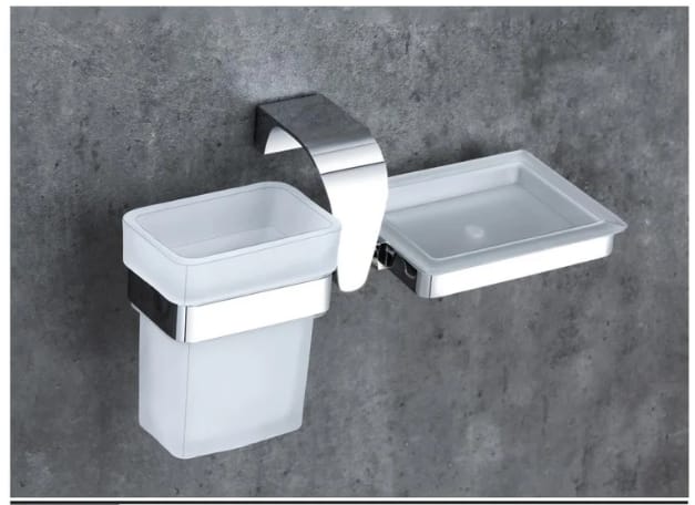 Soap Dish With Tumbler Holder SQUARE SERIES20